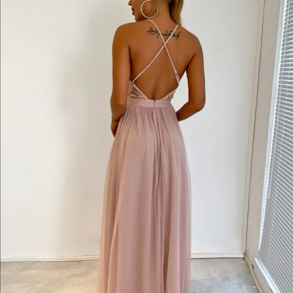 Sequin backless dress - Picture 2 of 4